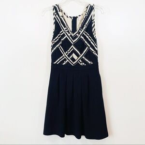 Anthropologie Postmark lace fit and flare dress
